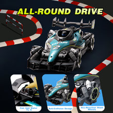 将图片加载到图库查看器，4DRC RC Racing Car, 1:12 4WD Toy Cars Buggy 2.4Ghz High Speed Remote Control Car Drift car, sideways driving, with watch control.for Boys &amp;  Gift for Kids Blue
