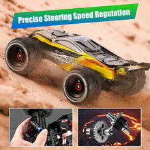 将图片加载到图库查看器，4drc 1:16 Large Scale RC Car 4WD 50KM/H High Speed Remote Control Car with Lights for Kids Adults,Off-Road Monster Crawler Truck Toy for Boys with 2 Batteries
