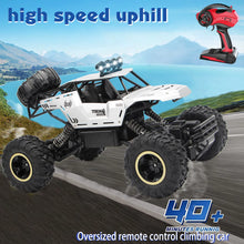 将图片加载到图库查看器，4DRC 1:12 Rc Car,off Road Truck Remote Control Car Metal Shell 2.4G 4WD,with 2 Batteries ,Cars for Boys&amp; Gift for Kids,Silver
