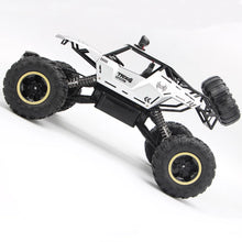 将图片加载到图库查看器，4DRC 1:12 Rc Car,off Road Truck Remote Control Car Metal Shell 2.4G 4WD,with 2 Batteries ,Cars for Boys&amp; Gift for Kids,Silver
