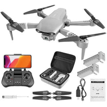 将图片加载到图库查看器，4DRC F3 GPS Drone with 4K Camera for Adults ,Foldable Medium Drone with 5GHz FPV Live Video, 2 Batteries ，White
