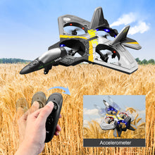 将图片加载到图库查看器，4DRC Drone RC Aircraft Remote Control Foam Glider RC Glider Plane Fixed Wing Airplane Toys for Kids Beginners Adults,Silver
