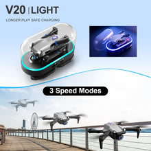 将图片加载到图库查看器，4DRC Drone with Camera for Kids,1080P FPV HD Camera Video Drone for Adults Beginner,Foldable RC Quadcopter ，Silver
