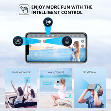 将图片加载到图库查看器，4DRC 13 Drone with 1080P HD Camera for Adults and Kids, FPV Live Video Foldable Beginners Toys 2 Batteries
