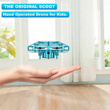 将图片加载到图库查看器，4DRC UFO Drone for Kids or Adults Easy Indoor Small UFO Toy Flying Ball Drone Toy for Boys and Girls (Blue and Red)
