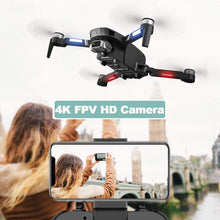 将图片加载到图库查看器，4DRC F4 GPS Drone with Camera 4K UHD for Adults 2 Batteries Offer 54 Mins Flight Time Black
