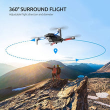 将图片加载到图库查看器，4DRC F9 Drone with Camera for Adults 2K HD GPS Auto Return, 5GHz FPV 2 Batteries Carrying Case
