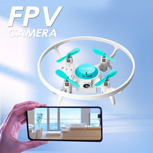 将图片加载到图库查看器，4DRC V5 Drone with 720P HD Camera for Adults and Kids, FPV Live Video 3 Batteries Blue
