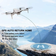 将图片加载到图库查看器，4DRC F3 GPS Drone with 4K Camera for Adults ,Foldable Medium Drone with 5GHz FPV Live Video, 2 Batteries ，White
