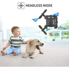 将图片加载到图库查看器，4DRC V2 Foldable Mini Drone for Kids Beginners With Altitude Hold Headless Mode 3D Flips One-click takeoff 3 Batteries Black
