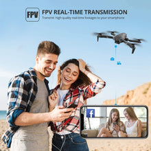 将图片加载到图库查看器，4DRC 13 Drone with 1080P HD Camera for Adults and Kids, FPV Live Video Foldable Beginners Toys 2 Batteries
