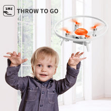 将图片加载到图库查看器，4DRC V5 Drone with 720P HD Camera for Adults and Kids, FPV Live Video 3 Batteries Orange
